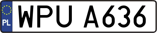 WPUA636