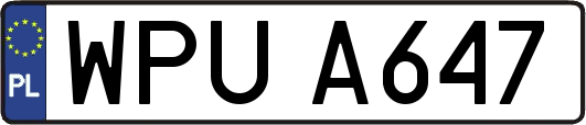 WPUA647