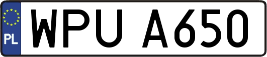 WPUA650