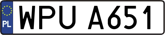 WPUA651