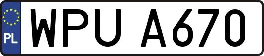 WPUA670