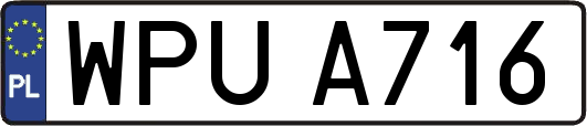 WPUA716