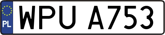 WPUA753
