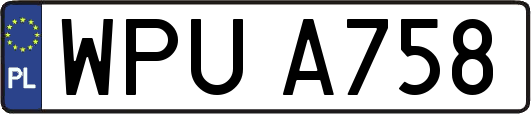 WPUA758