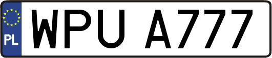 WPUA777