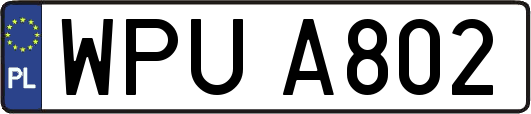 WPUA802