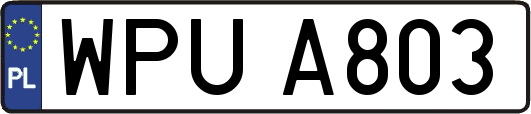 WPUA803