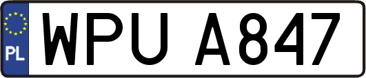 WPUA847