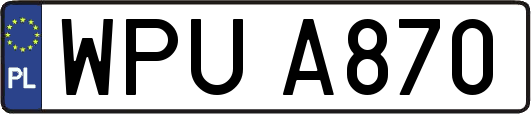 WPUA870