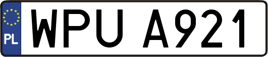 WPUA921