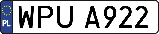 WPUA922