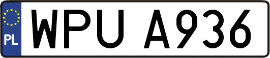 WPUA936