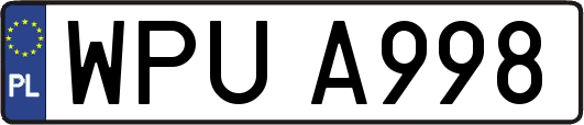 WPUA998