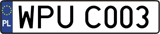 WPUC003