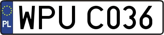 WPUC036