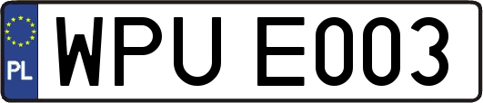 WPUE003