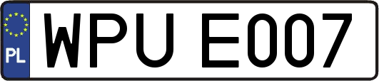 WPUE007
