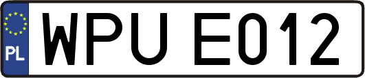 WPUE012