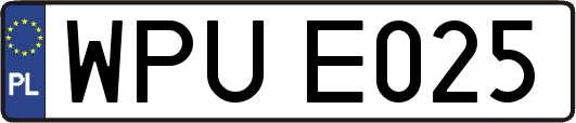 WPUE025