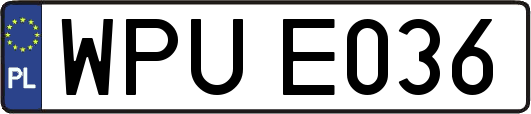 WPUE036
