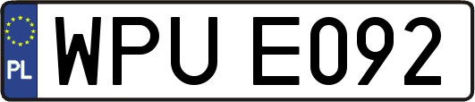 WPUE092