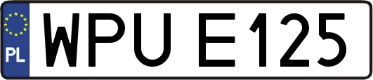 WPUE125