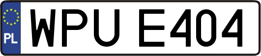 WPUE404