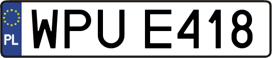 WPUE418