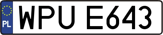 WPUE643