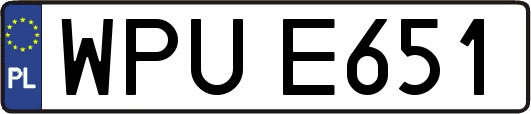 WPUE651