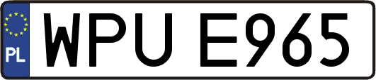 WPUE965
