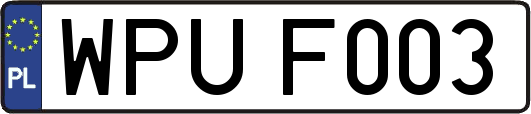 WPUF003