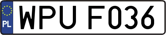WPUF036