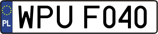 WPUF040