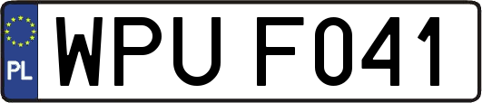 WPUF041