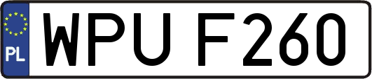 WPUF260