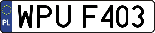 WPUF403