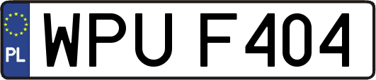 WPUF404