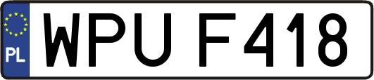 WPUF418