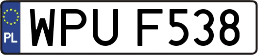 WPUF538