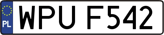 WPUF542