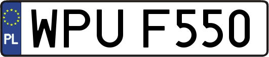 WPUF550