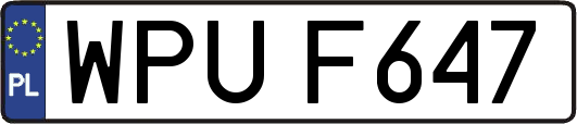 WPUF647