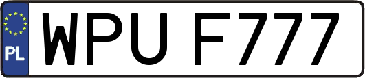 WPUF777