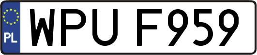 WPUF959