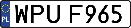 WPUF965