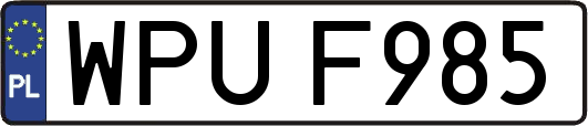 WPUF985