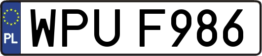 WPUF986