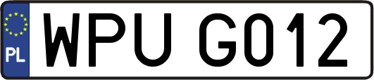 WPUG012