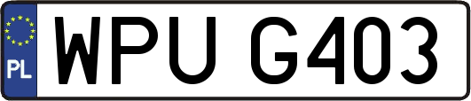 WPUG403